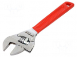 Wrench: adjustable | Jaw capacity: 36mm | Overall len: 256mm