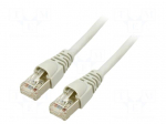 Patch cord | F/UTP | Cat 5 | RJ45 plug,both sides | stranded | Cu | 2m