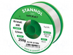 Tin | lead free | Sn99,3Cu0,7 | 0.5mm | 250g | reel | 2.5% | Flux: SW33