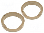 Spacer ring | MDF | 165mm | Ford | impregnated,varnished