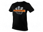T-shirt | Size: M | black | 180g/m2