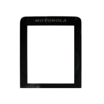 Protective Case Glass display for Motorola L6 SLVR Black
