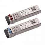 MikroTik 10G &uuml;hemoodiliste SFP+ moodulite komplekt, 10 km S+2733LC10D