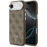 Case Guess 4G Triangle Logo MagSafe for iPhone Air / brown