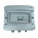 Switchgear attached AC Hermetic IP65 EMITTER With AC Surge Protective Device Noark Type 1+2, 40A 3-F