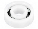 Bearing: ball | &Oslash;int: 10mm | &Oslash;out: 26mm | W: 8mm | glass | Cage: polyamide