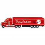 SIKU SUPER Freightliner Christmas Truck, model vehicle red