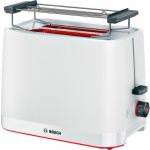 Bosch compact toaster MyMoment TAT3M121 (white, 950 watts, for 2 slices of toast)