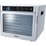 Steba Electronic Food Dehydrator ED 80 Steel Deluxe stainless steel, 500 watts, drying area 30cm x 28cm per level