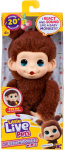 Moose Toys Ltd. Little Live Pets - My Baby Monkey Minis Brown Cherri