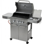 Grill gazowy nierdzewny 3+1 / 13.65kw proline