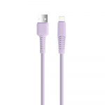 Setty KSA-L-1.529 datu pārraides un uzlādes vads | USB-A uz Lightning | 10.5W | 1.5m | violets