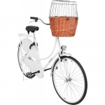 Grozs suņu pārvadā&scaron;anai: Trixie Bicycle basket with lattice, 44 &times; 48 &times; 33 cm, tan