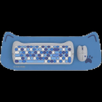 CANYON HSET-W6 EN Keyboard+Mouse Kitty Edition AAA+АА Wireless Blue