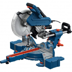Bosch Powertools chop and miter saw GCM 340-305 D Professional, chop and miter saw (blue, 1,800 watts)