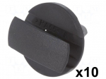 Rivet | 10pcs | Citro&euml;n,Fiat,Peugeot,Renault | L: 14mm | polyamide