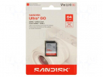 Memory card | SDXC | 64GB | Ultra | UHS I U1 V10 | R: 140MB/s | -25&divide;85&deg;C