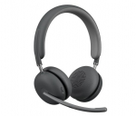 Logitech Zone Wireless 2 UC Wireless Headset, USB-C, USB-C Bluetooth receiver, Graphite