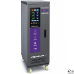 Qoltec Three-phase AVR MULTIPROTECTION voltage stabiliser | 40kVA | Accuracy &plusmn; 3% | 3-phase servo motor | LCD | Expert Line