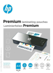 HP 9123 Laminating Pouches A4 100 pcs.