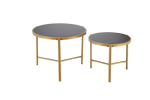 TABLE COFFEE FATIMA D63-48CM BLACK