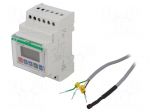 Module: regulator | temperature | SPDT,relay | DIN | 16A | 0&divide;60&deg;C | 1.5VA