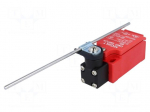 Limit switch | adjustable plunger, length R 92-136mm | NO + NC