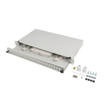 LANBERG 19" Fiiberpaigalduspaneel 1U 24xSC DUPLEX/24xLC QUAD hall