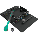 Wera 8100 SB 12 Zyklop Comfort Knarrensatz, 3/8", metrisch