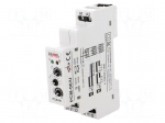 Timer | 0,1s&divide;1h | DPDT | 250VAC/8A | 12&divide;240VAC | 12&divide;240VDC | DIN | PIN: 8