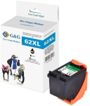Tindi kassett G&G XL &uuml;hilduv HP 62XL/ C2P05AN Black