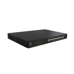 LevelOne GEP-2821, haldamata, Gigabit Ethernet (10/100/1000), PoE, riiulile paigaldatav, 1U