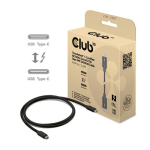 Club3D Thunderbolt5 kaabel sertifitseeritud 8K240Hz/ 80/120Gbps 1m jaem&uuml;&uuml;k