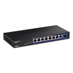 Switch TRENDnet TRENDnet 9-pordiline 2.5G haldamata l&uuml;liti 10G SFP+ pordiga