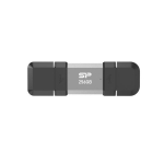 Silicon Power USB-m&auml;lupulk 128GB USB3.2 + Type C C51 Black