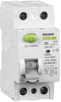 WYŁĄCZNIK R&Oacute;ŻNICOWOPRĄDOWY, 6 KA, 25A, 30MA, 2P TYP AC EX9L-N Noark 108314