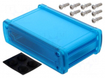 Enclosure: multipurpose | X: 113.7mm | Y: 69mm | Z: 35.2mm | blue