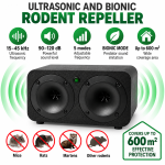 Ultraheli- ja biooniline n&auml;riliste peletaja. 5 režiimi, 15&ndash;45 kHz, toimeala kuni 600 m&sup2;