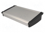 Enclosure: desktop | Alu-Topline | X: 300mm | Y: 181mm | Z: 68mm | grey
