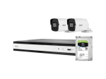 ABUS PoE-Video-Set: 2 Mini-Tube-Kameras + NVR 4Ch.TVVR36402D
