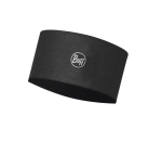 Buff Opaska COOLNET UV WIDE HEADBAND SOLID BLACK Fabric
