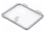 Inspection windows | 195x165x13mm | IP65 | on hinged