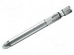 Screwdriver bit | Pozidriv&reg; | PZ2 | Overall len: 110mm