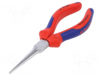 Pliers | half-rounded nose,elongated | Pliers len: 160mm