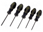 Kit: screwdrivers | Pcs: 5 | Torx&reg; with protection | ESD