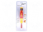 Kit: screwdrivers | Pcs: 7 | insulated | 1kVAC | Kind of holder: 6mm