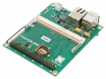Dev.kit: ARM NXP | Ethernet,UART,USB | 9&divide;12VDC | 98x79x22mm
