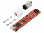 Dev.kit: ARM Infineon | Micro USB,pin strips | prototype board