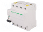 RCD breaker | Inom: 25A | Ires: 300mA | Poles: 4 | 400V | Mounting: DIN
