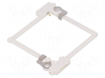 Connector: LED holder | push-in | Features: one-piece